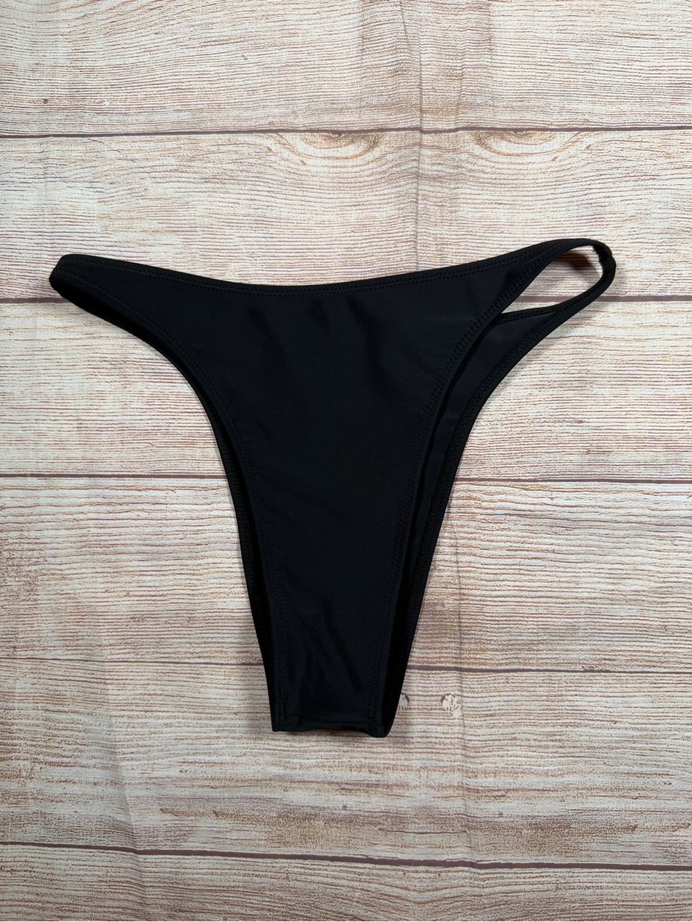 Loleia Classic Black High-Cut Women's Bikini Bottom